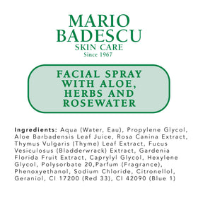 Mario Badescu Facial Spray 4 FL OZ in a refreshing setting