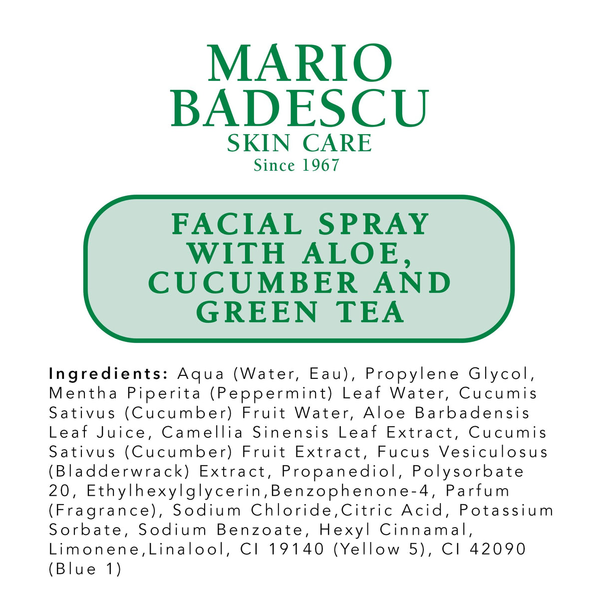 Mario Badescu Facial Spray close-up