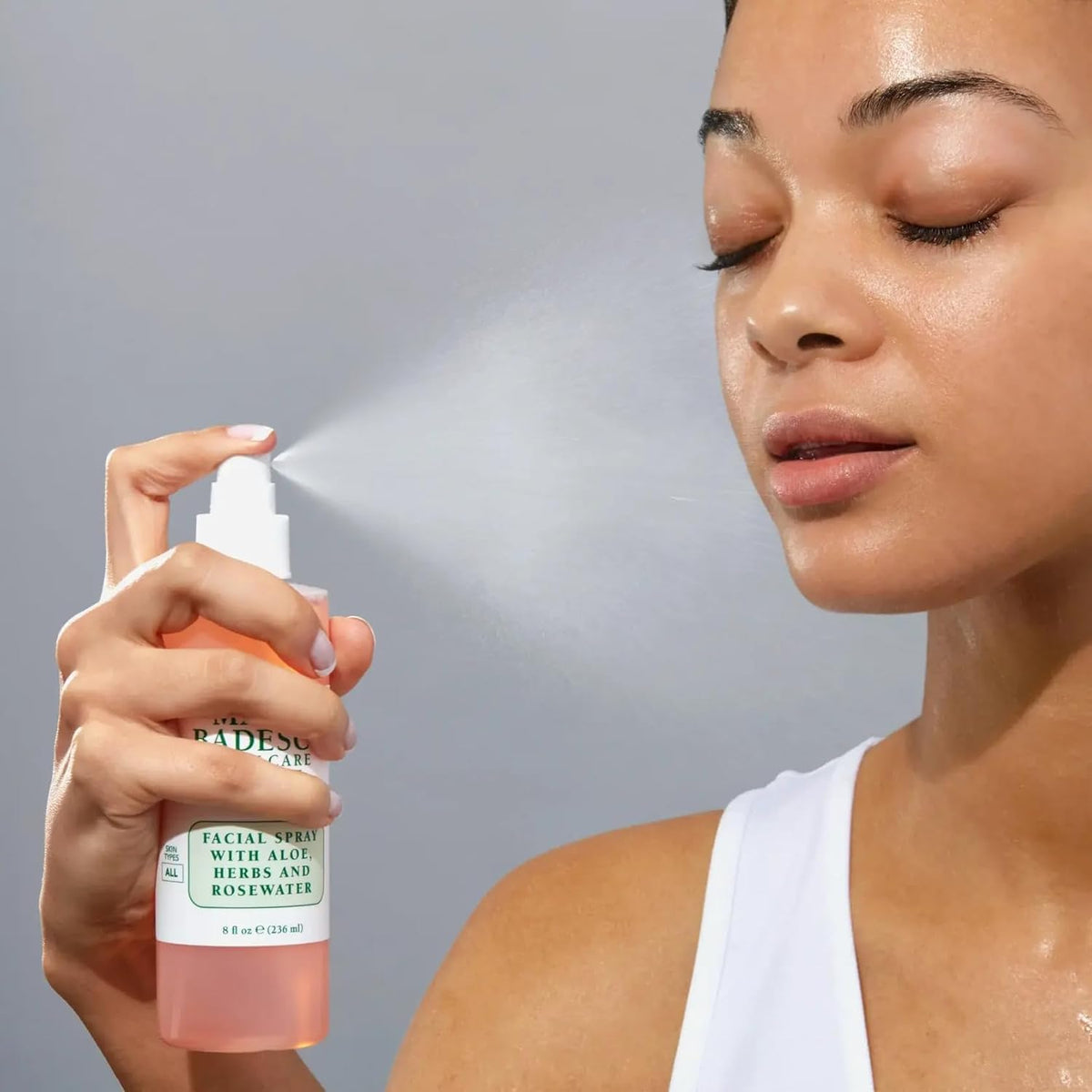 Mario Badescu Facial Spray Green Tea 8 Fl Oz side view