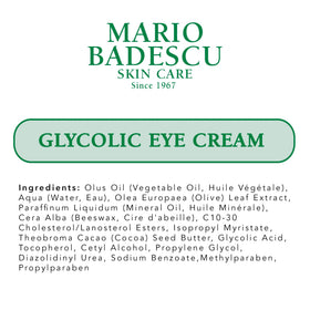 Mario Badescu Glycolic Eye Cream 0.5oz product overview