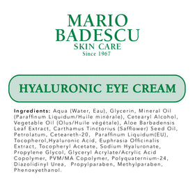 Mario Badescu Hyaluronic Eye Cream 0.5oz side view