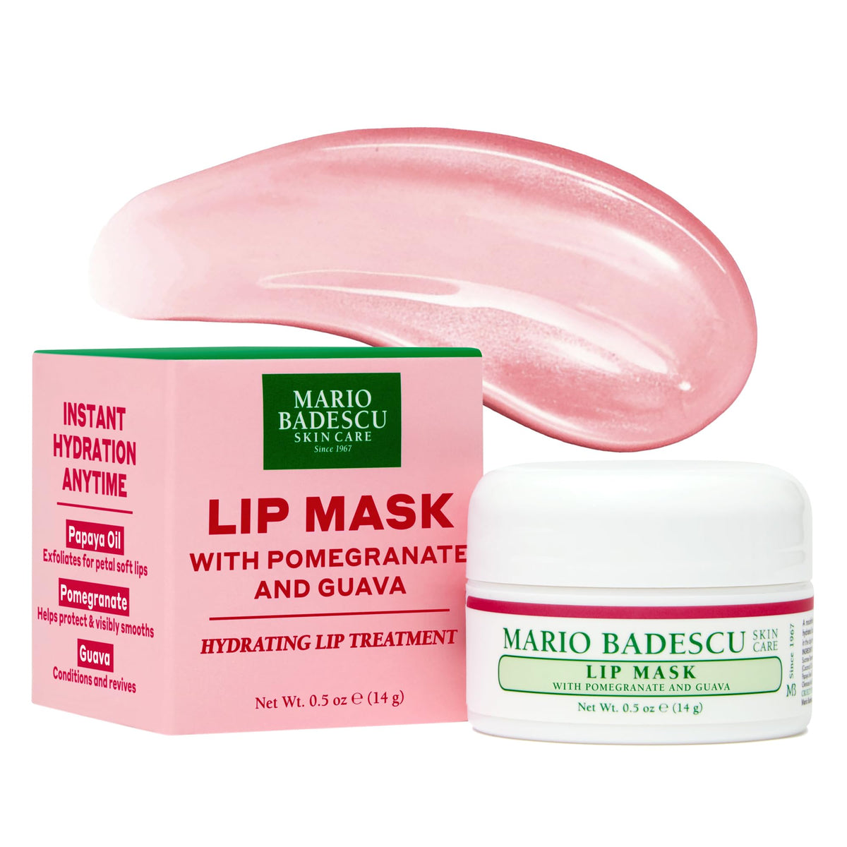 Mario Badescu Lip Mask 0.5oz close-up of ingredients