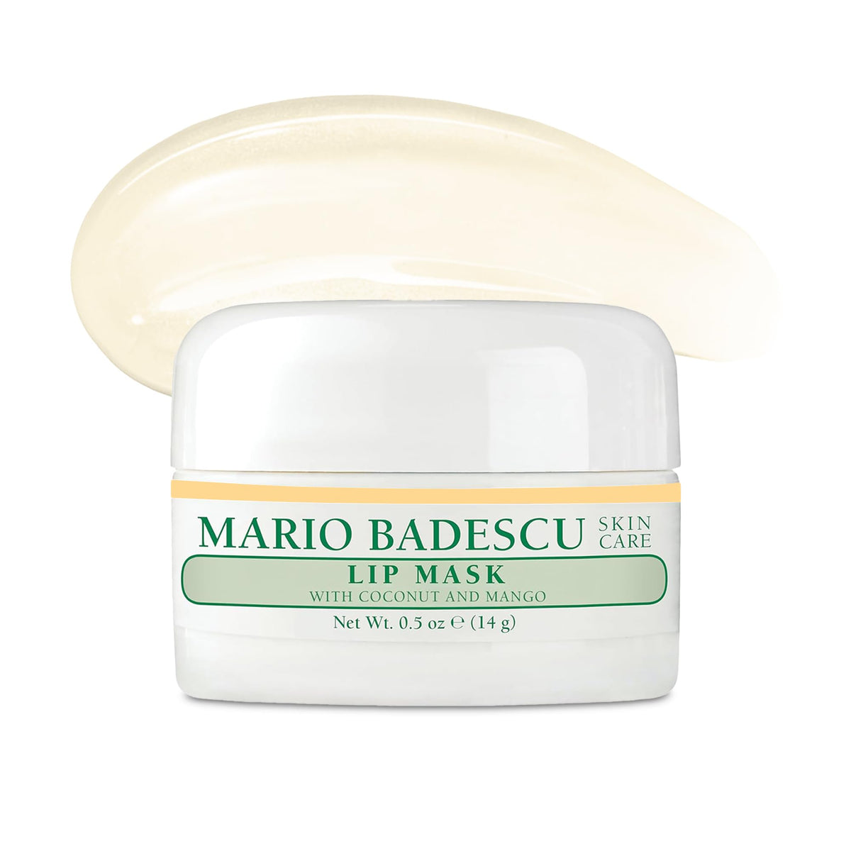 Mario Badescu Lip Mask front view with coconut and mango scent