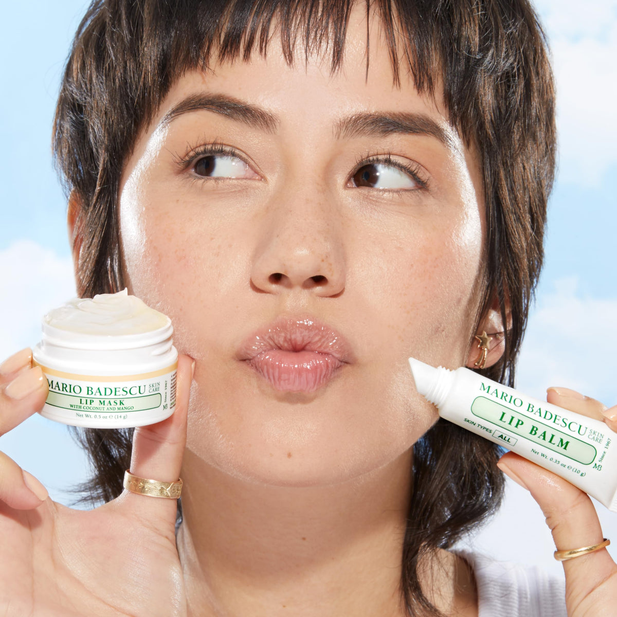 Mario Badescu Lip Mask ingredients list on packaging