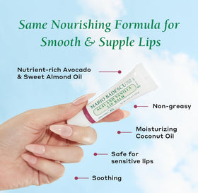 Mario Badescu Moisturising Acai and Vanilla Lip Balm packaging