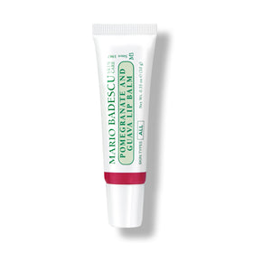 Mario Badescu Pomegranate & Guava Lip Balm front view in tube