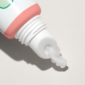 Mario Badescu Rose Lip Balm applied on lips