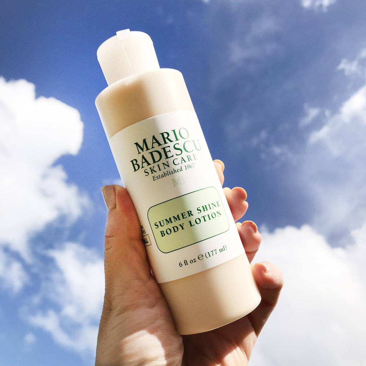 Mario Badescu Summer Shine Body Lotion lifestyle scene