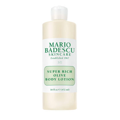Mario Badescu Super Rich Olive Body Lotion front view 16 Fl Oz