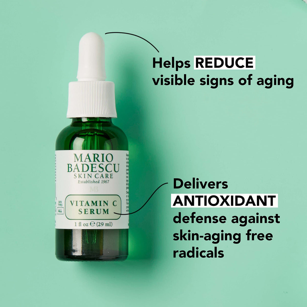 Mario Badescu Vitamin C Serum on a clean surface