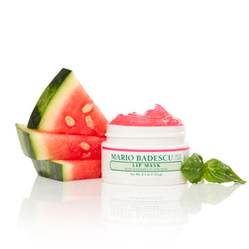Mario Badescu Watermelon & Basil Lip Mask with fresh watermelon