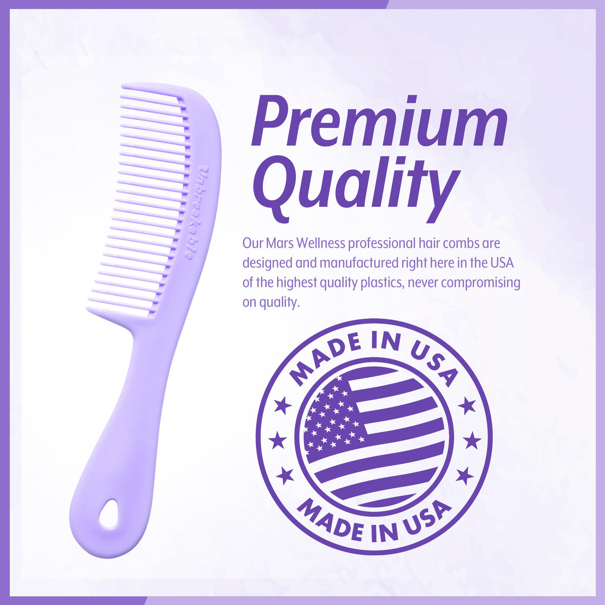 MARS WELLNESS 8-inch Dresser comb