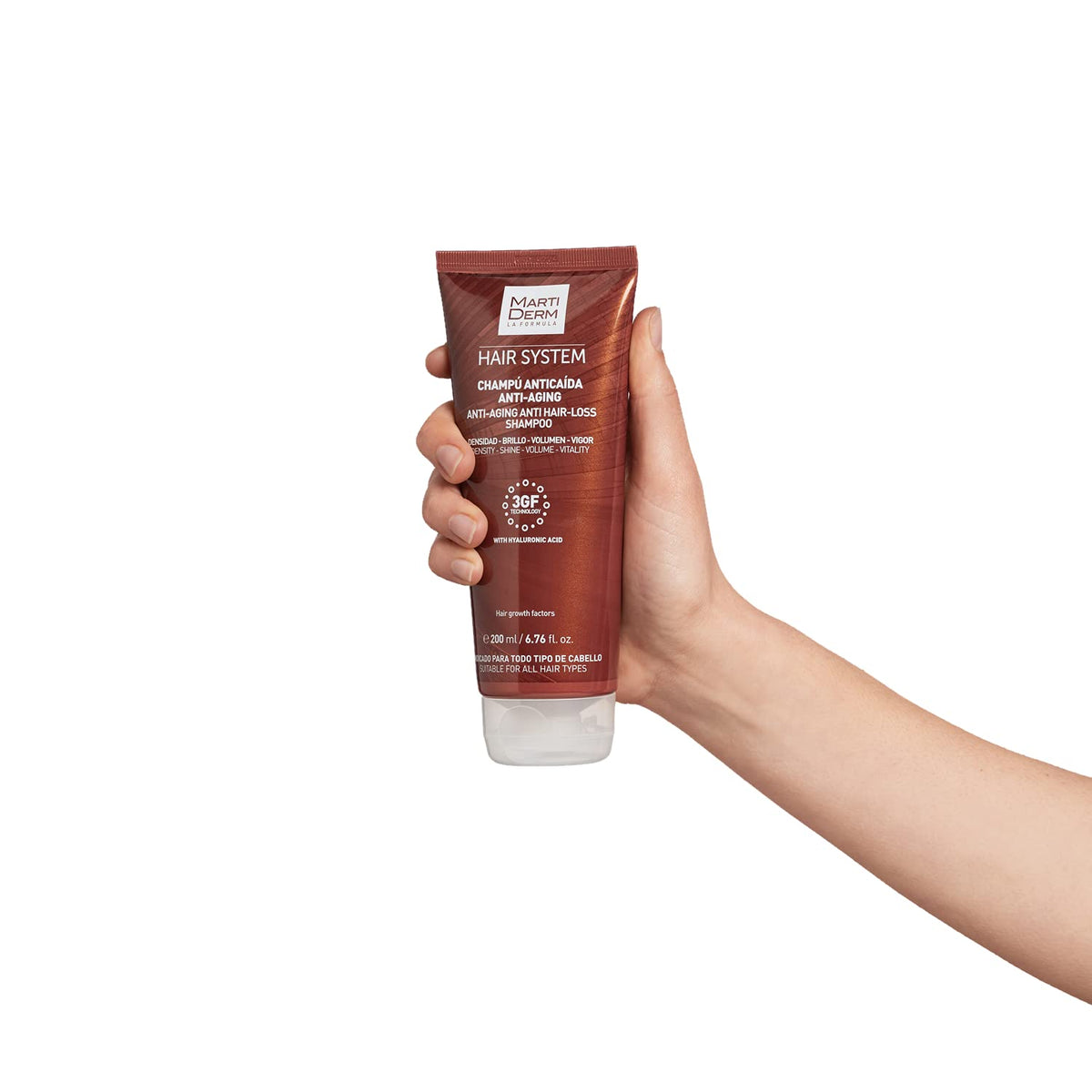 Martiderm Anti Hair-loss Shampoo 200ml back view