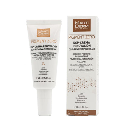 Martiderm Night Cream 40ml front view with packaging