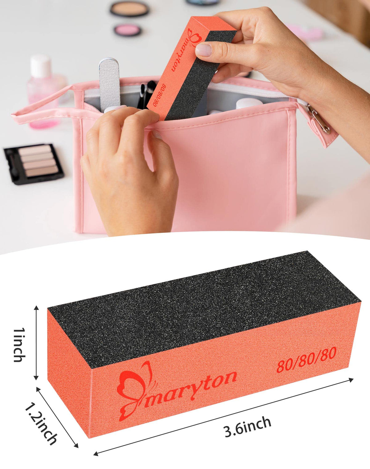 MARYTON Nail Buffer Sanding Block packaging display