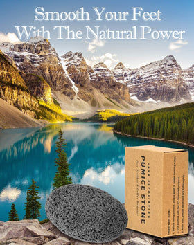 MARYTON pumice stone showing textured surface for exfoliation