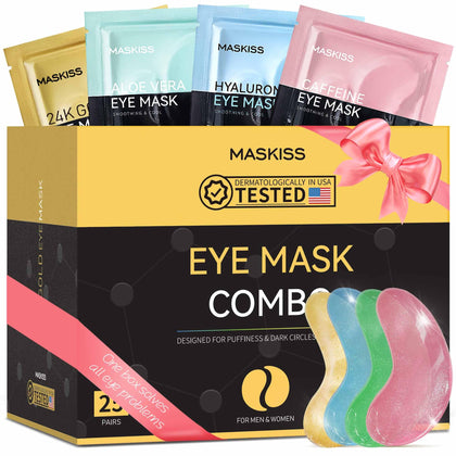 Maskiss Under Eye Patches 25 Pairs packaging front view