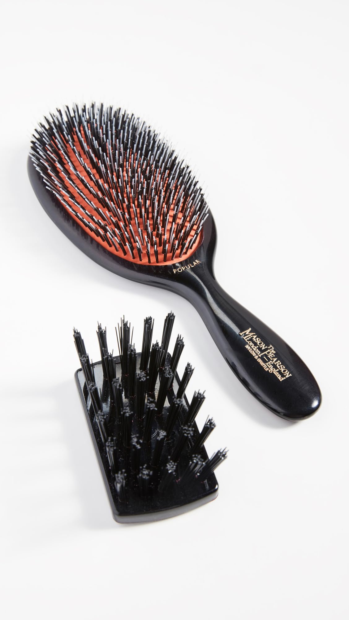 Mason Pearson Popular Mixture Hair Brush packaging