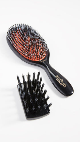 Mason Pearson Popular Mixture Hair Brush packaging