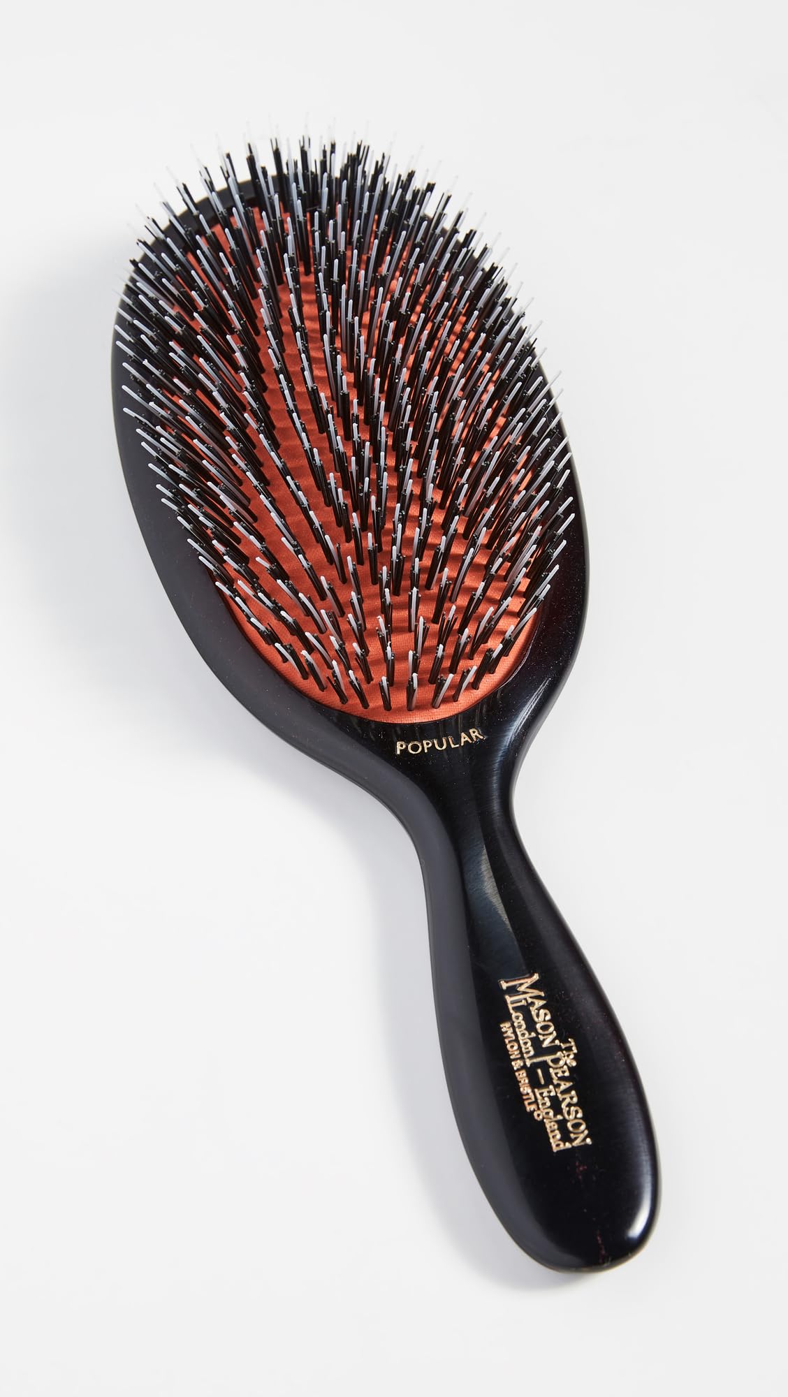 Mason Pearson Popular Mixture Hair Brush side view