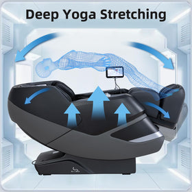 MassaMAX MT339 4D Massage Chair with Bluetooth speaker