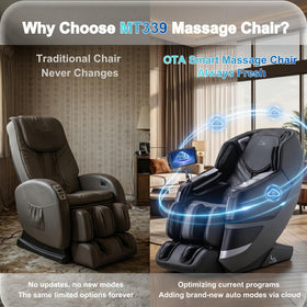 MassaMAX MT339 4D Massage Chair with remote control