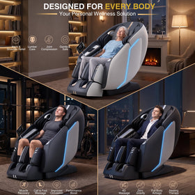 MassaMAX MT398 4D Massage Chair with AI Voice Control feature