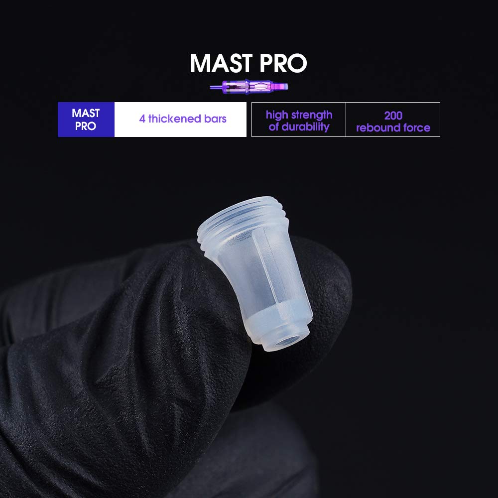 MAST TATTOO cartridges showing precision engineering