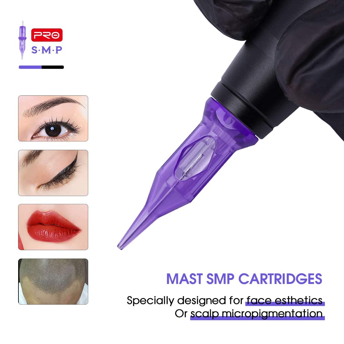 MAST TATTOO Pro Tattoo Cartridges with surgical stainless steel needle