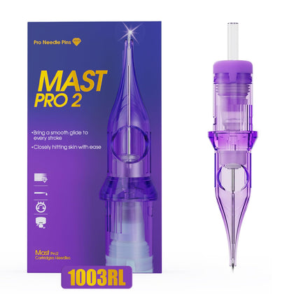 MAST TATTOO Pro2 Tattoo Cartridge Needles front view packaging