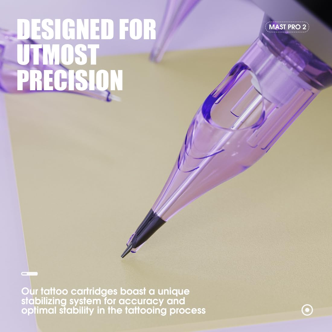 MAST TATTOO Pro2 Tattoo Cartridge Needles side view