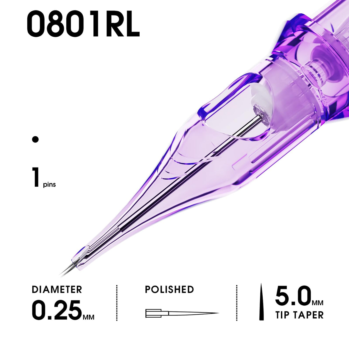 MAST TATTOO Pro2 Tattoo Cartridge Needles with rotary machine