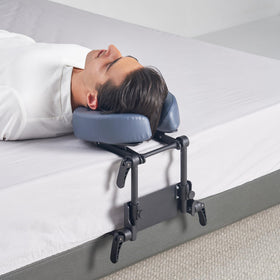 Master Massage Mattress Top Massage Kit placed under a sleeping mattress