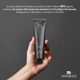 Matrigen Collagen Peel Off Face Mask application on skin