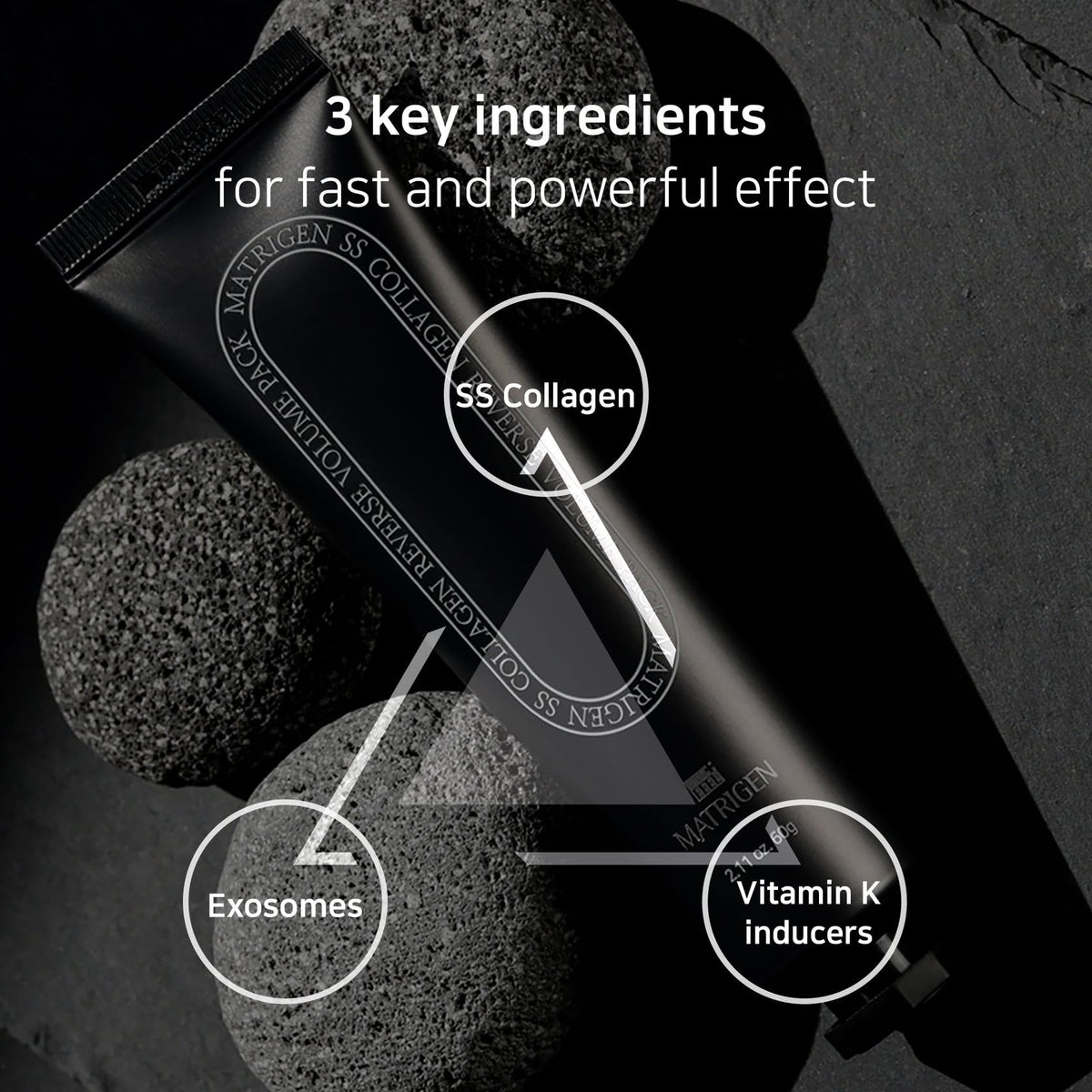 Matrigen Collagen Peel Off Face Mask texture close-up