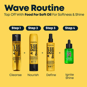 MATRIX A Curl Can Dream Conditioner 10.1 Fl Oz with product texture