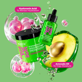 MATRIX Food For Soft Hydrating Mask application on hair