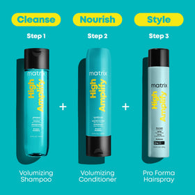 MATRIX High Amplify Firm Hold Hairspray 358g packaging details