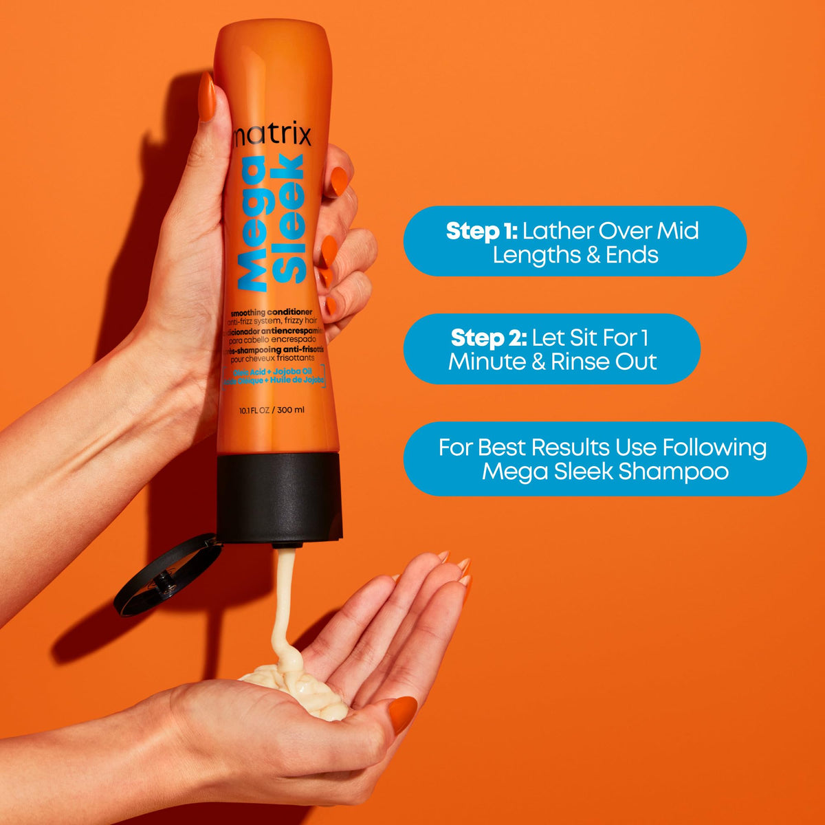 MATRIX Mega Sleek Conditioner 33.8 Fl Oz with other Mega Sleek products