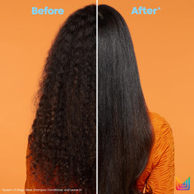 MATRIX Mega Sleek Conditioner in a bathroom setting