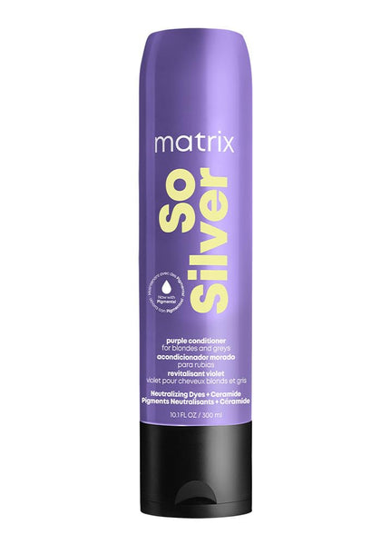 MATRIX So Silver Purple Conditioner 10.1 Fl Oz front view