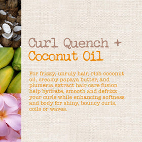 Maui Moisture Curl Quench + Coconut Oil Curl Smoothie 12 oz top view