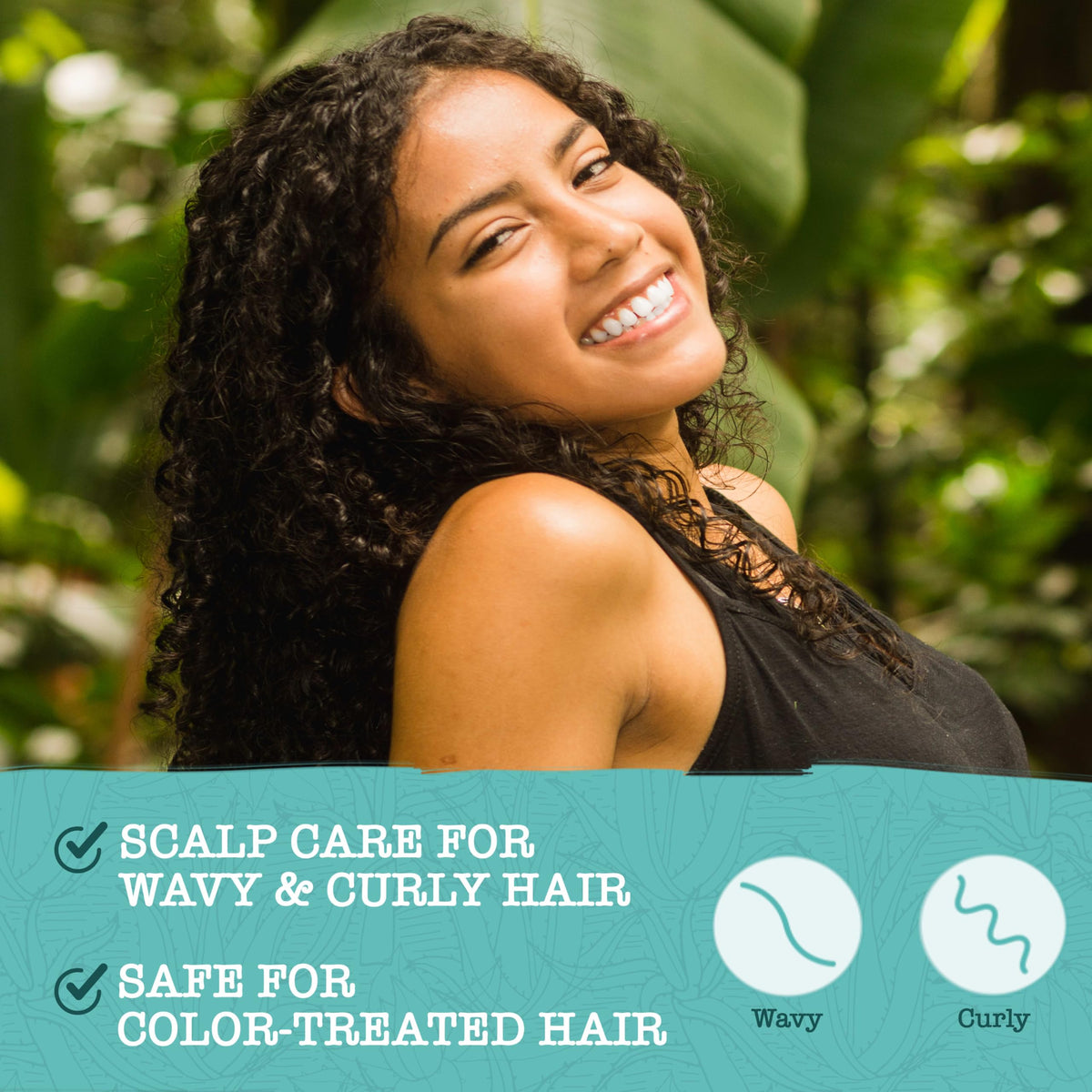 Maui Moisture Scalp Care Clarifying Shampoo 13 fl. oz back view