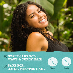 Maui Moisture Scalp Care Clarifying Shampoo 13 fl. oz back view