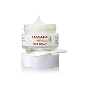 MAVALA Nailactan Nutritive Nail Cream jar with lid open