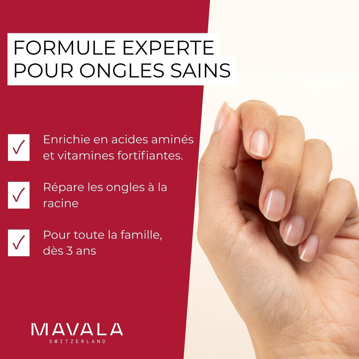 MAVALA Nailactan Nutritive Nail Cream on a vanity table