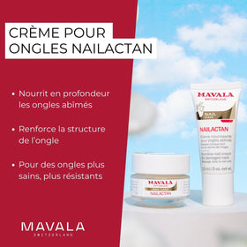 MAVALA Nailactan Nutritive Nail Cream texture close-up