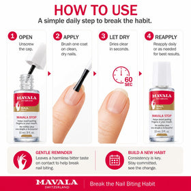 MAVALA Stop application brush close-up