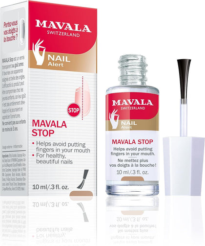 MAVALA Stop Deterrent Nail Polish 0.3 Fl Oz front view
