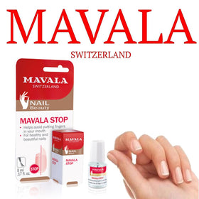 MAVALA Stop Nail Polish bottle with brush